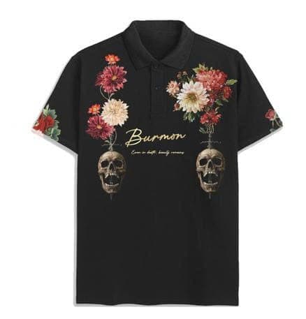 FLORAL SKULL