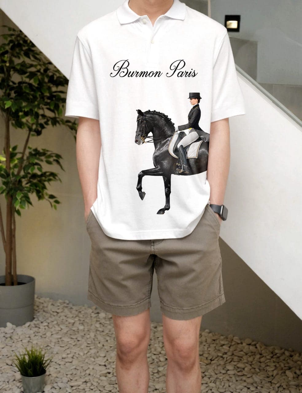 Lady Riding a Horse