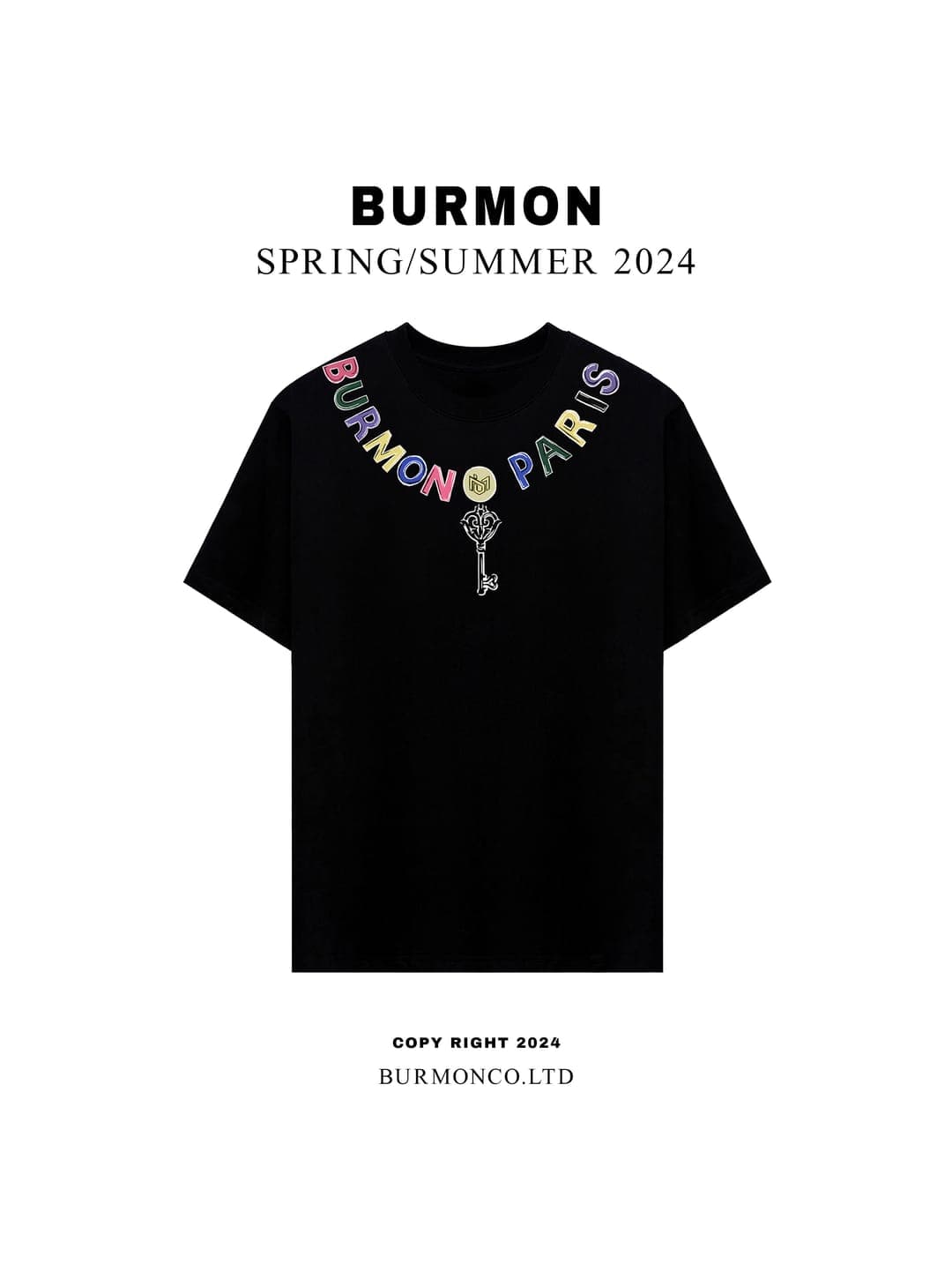 Burmon Colorful Black