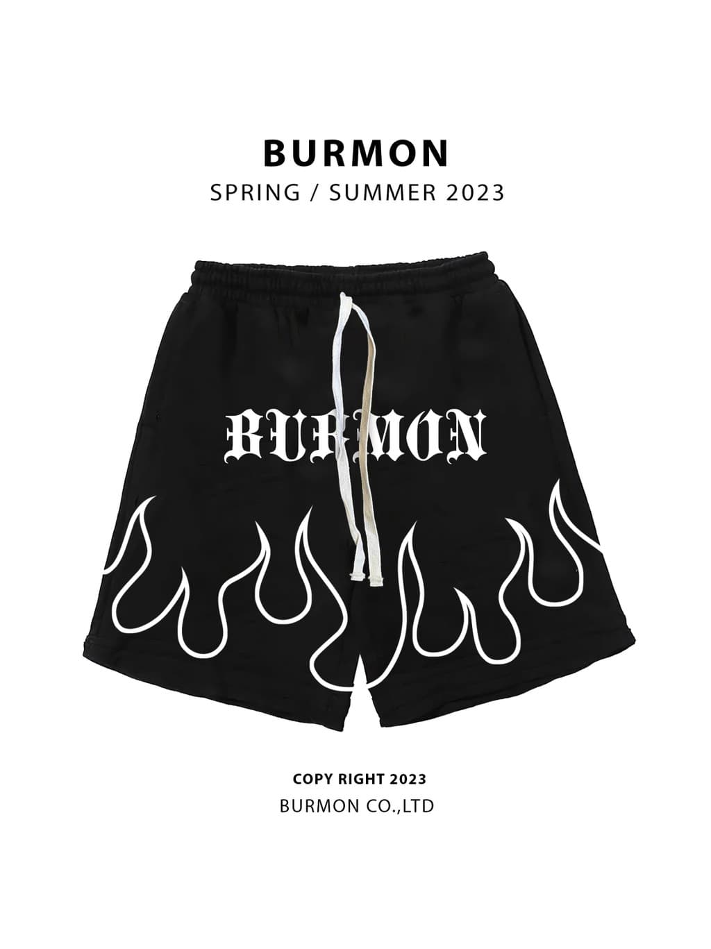 Fire Season Black Short