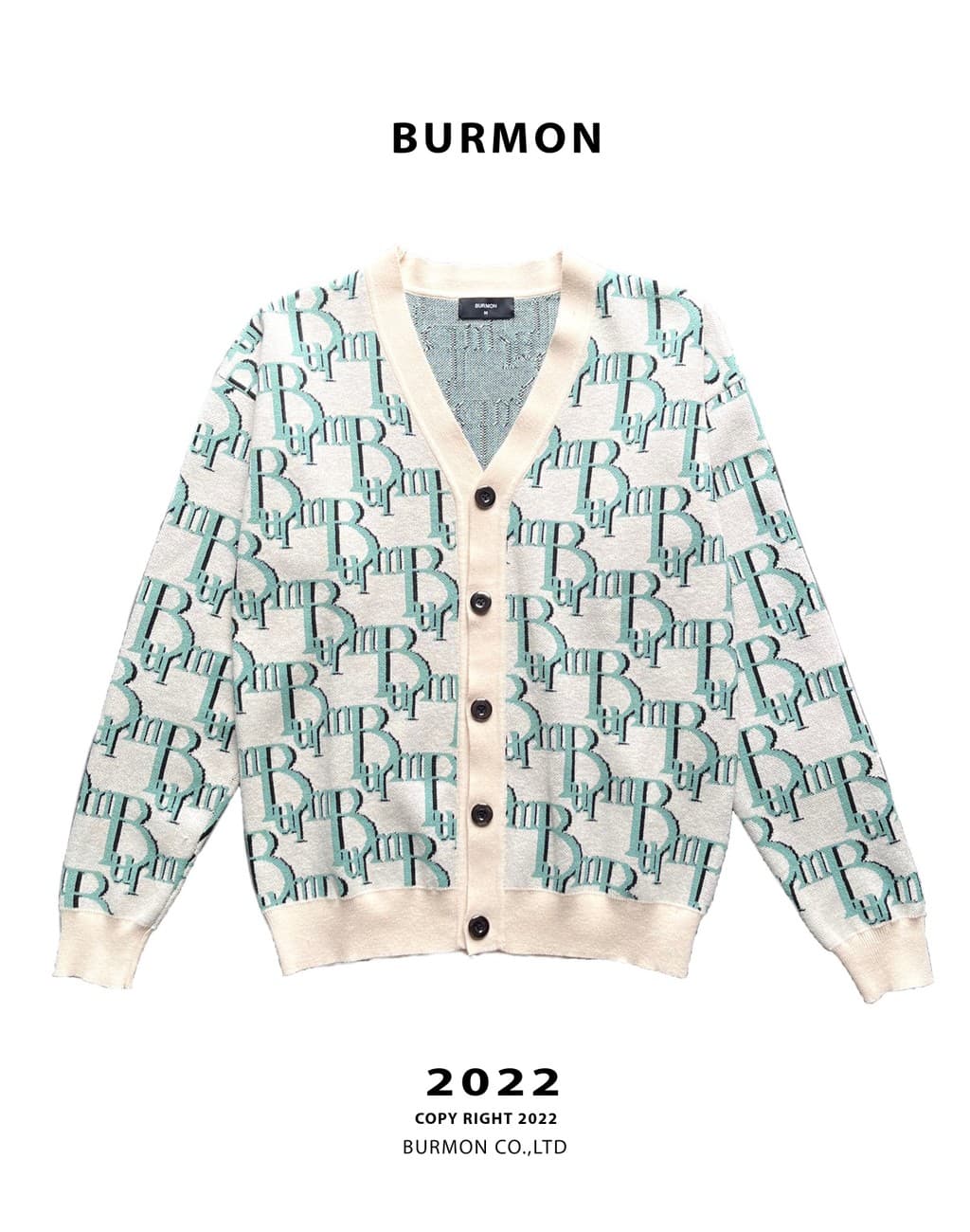 Mono Cardigan Green