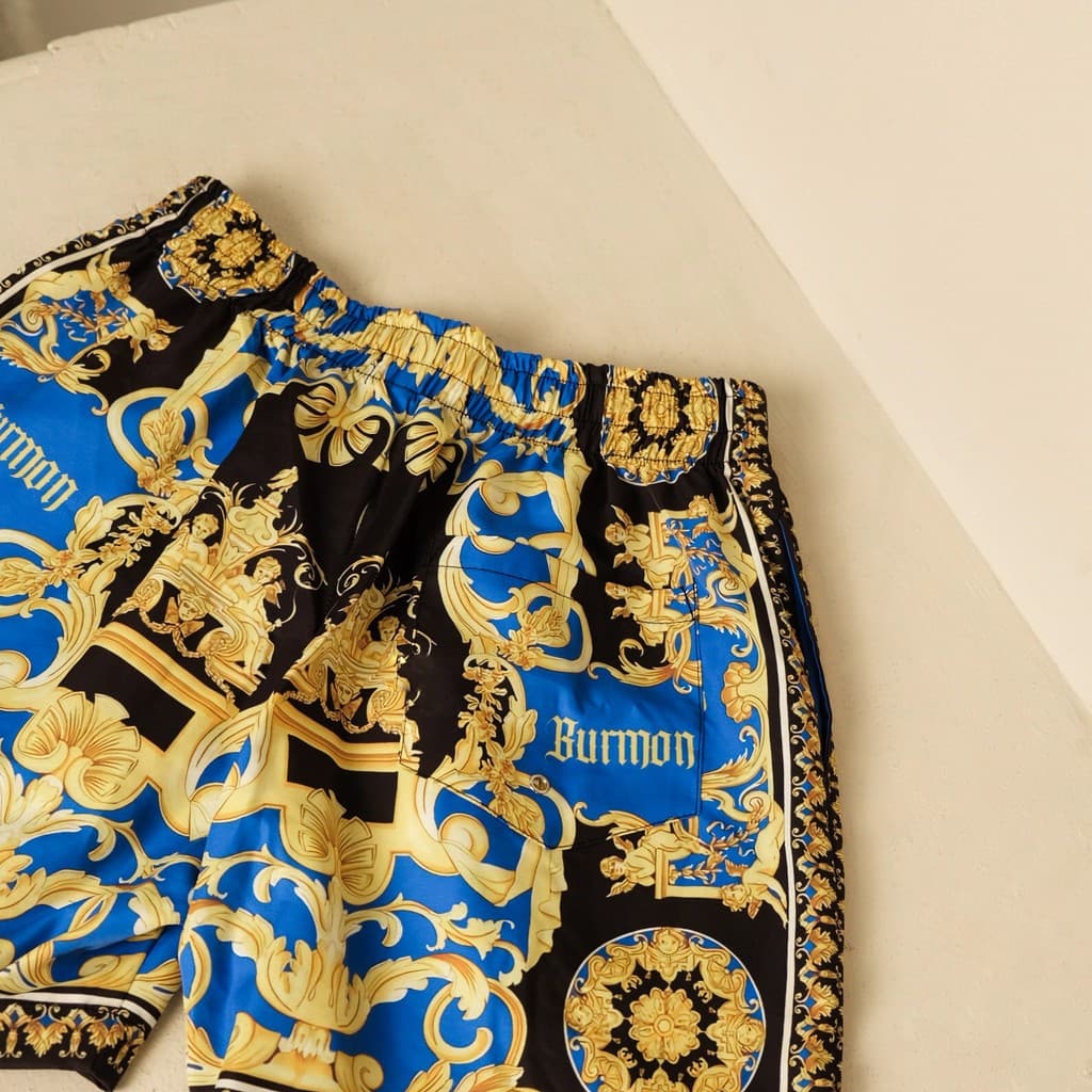 Baroque Pattern Short
