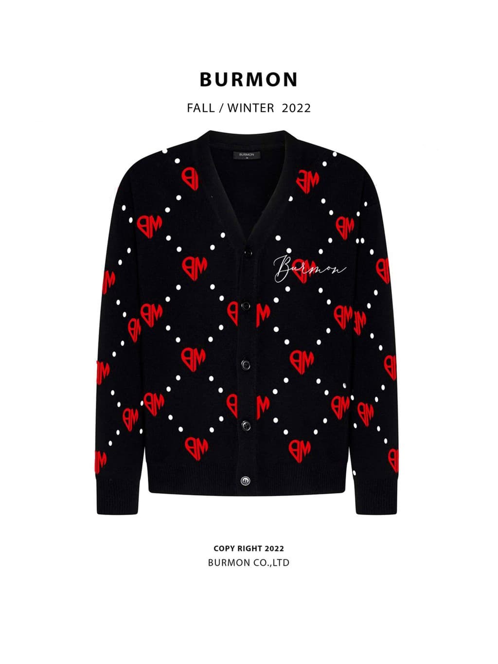 Heart Cardigan